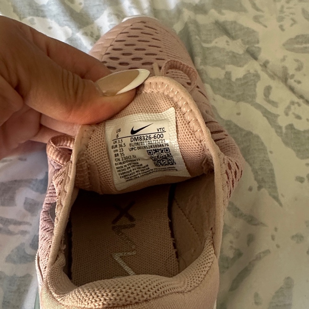 Nike Women's Blush Pink Sneakers - Picture 5 of 5